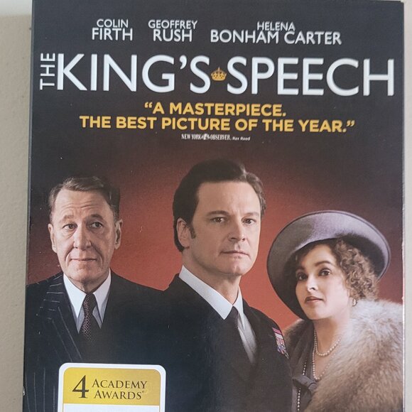 DVD "The King's Speech" 2011 Sealed Case 4 Oscars Best Picture, Actor & Director - Picture 1 of 4